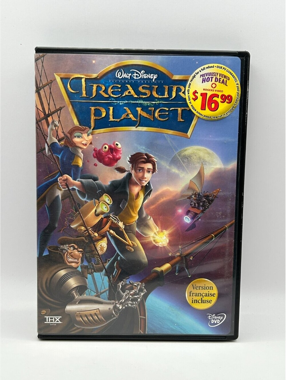 Treasure Planet DVD Widescreen 2000s Animation John Musker